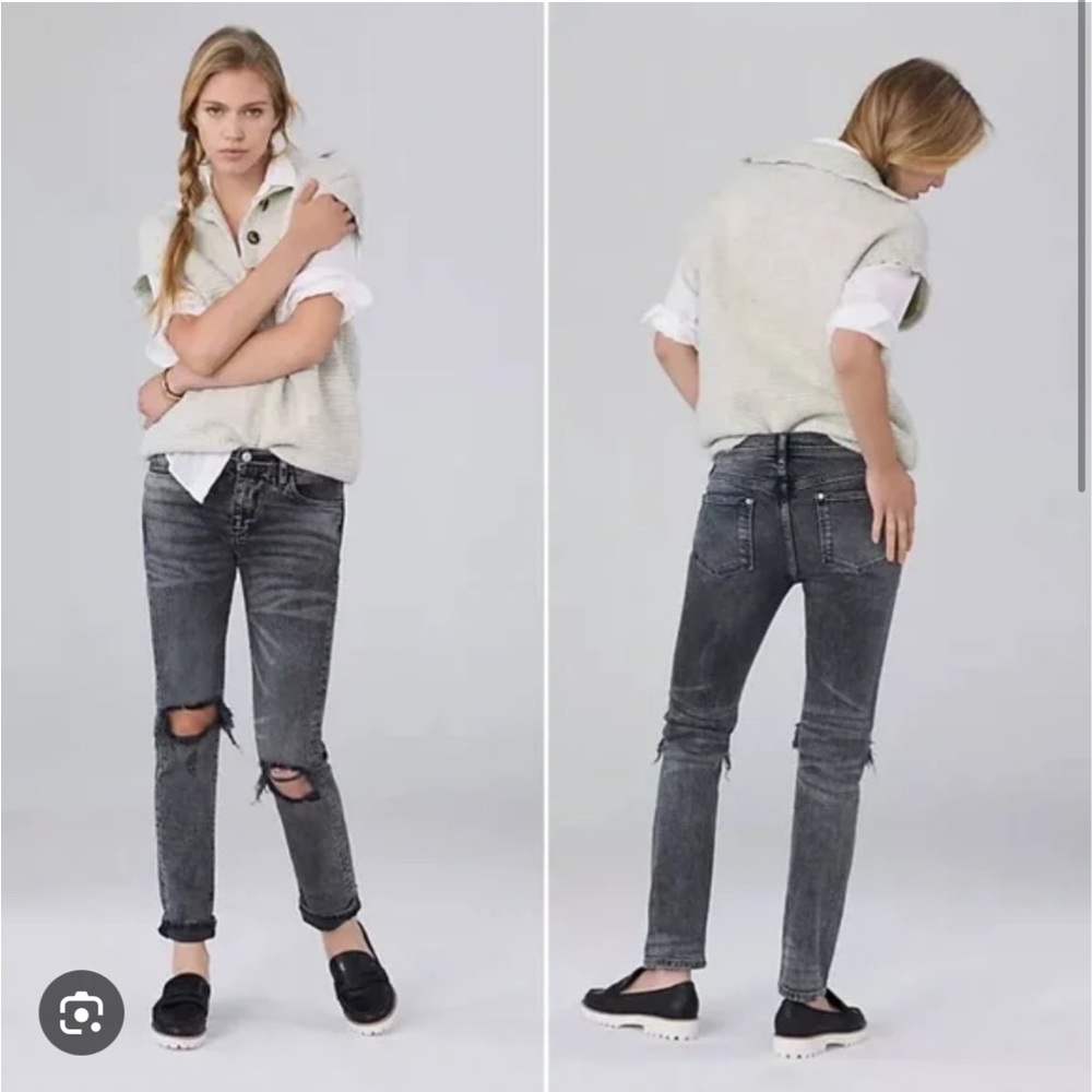 Anthropologie x Pilcro The Slim Boyfriend Jean